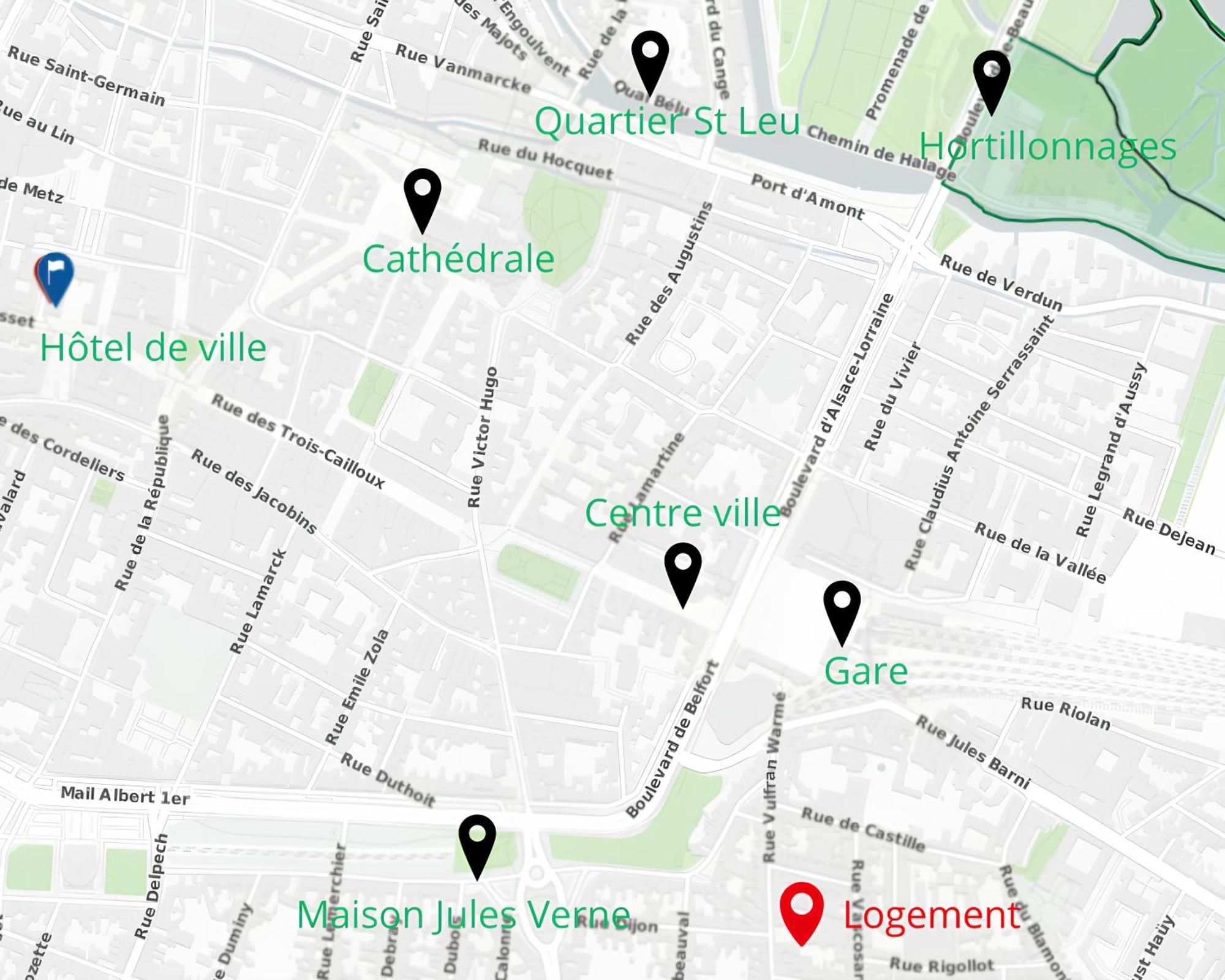 400M Gare&Centre Ville, Seche Linge, Local Velo أميا المظهر الخارجي الصورة